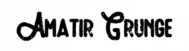 Amatir Grunge  Fuentes Gratis Descargar