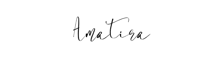 Amatira  font caratteri gratis