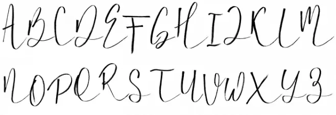 Amatira Schriftart Groß