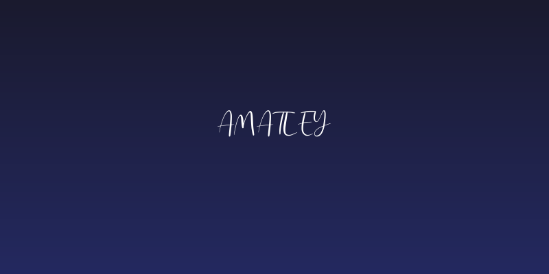 Amatley Social Header