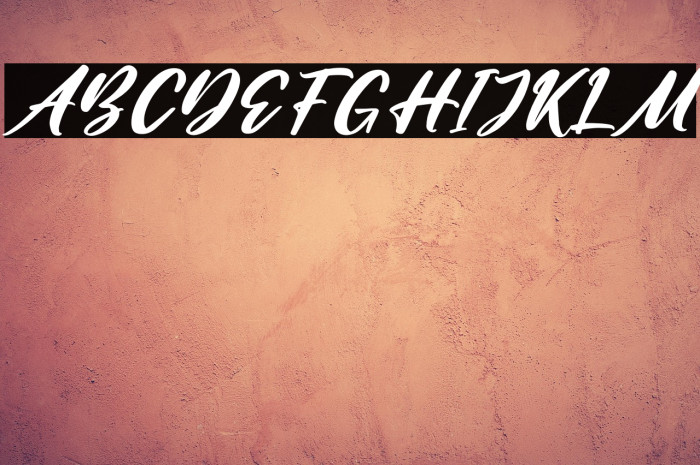 Amattera Million Italic Example 1