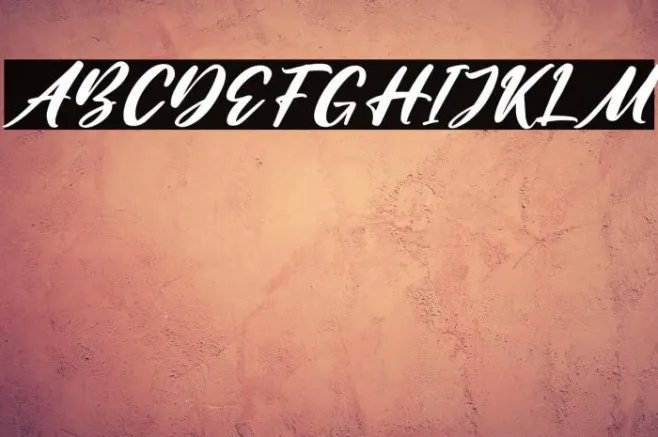 Amattera Million Italic Example 1