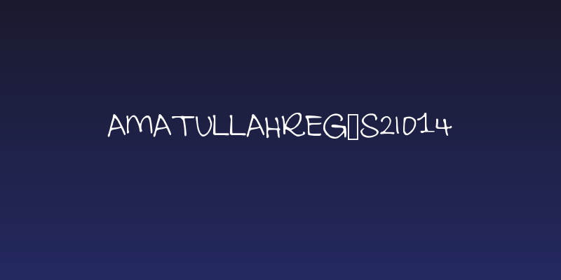 AmatullahReg_S2014 Social Header