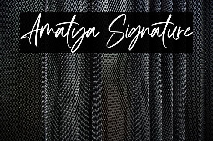 Amatya Signature Example 1