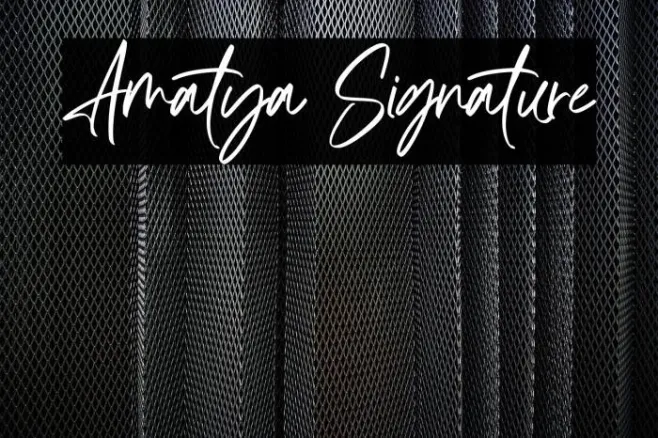 Amatya Signature Example 1