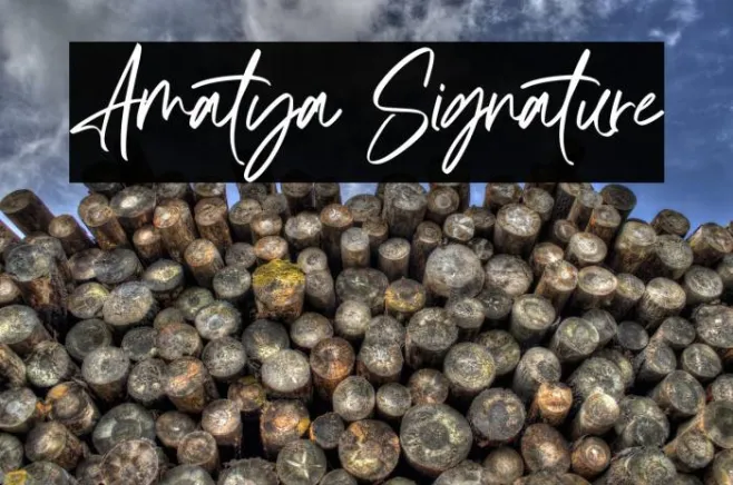 Amatya Signature Example 3