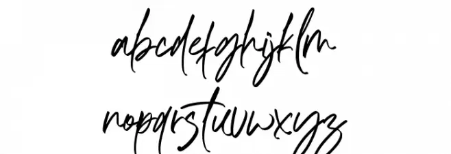 Amatya Signature Fuentes MINÚSCULAS