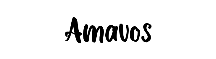 Amavos  नि: शुल्क फ़ॉन्ट्स डाउनलोड