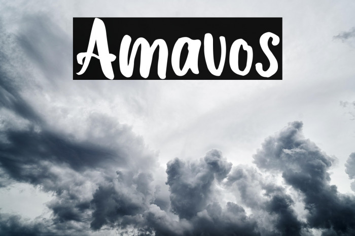 Amavos Example 1