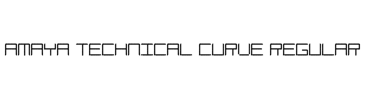 Amaya Technical Curve Regular 