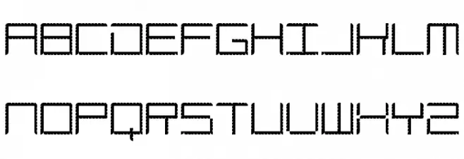 Amaya Technical Curve Regular Schriftart Groß