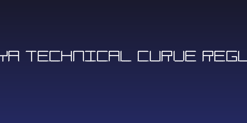 Amaya Technical Curve Regular Social Header