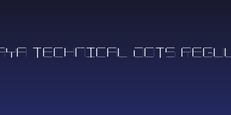 Amaya Technical Dots Regular Social Header