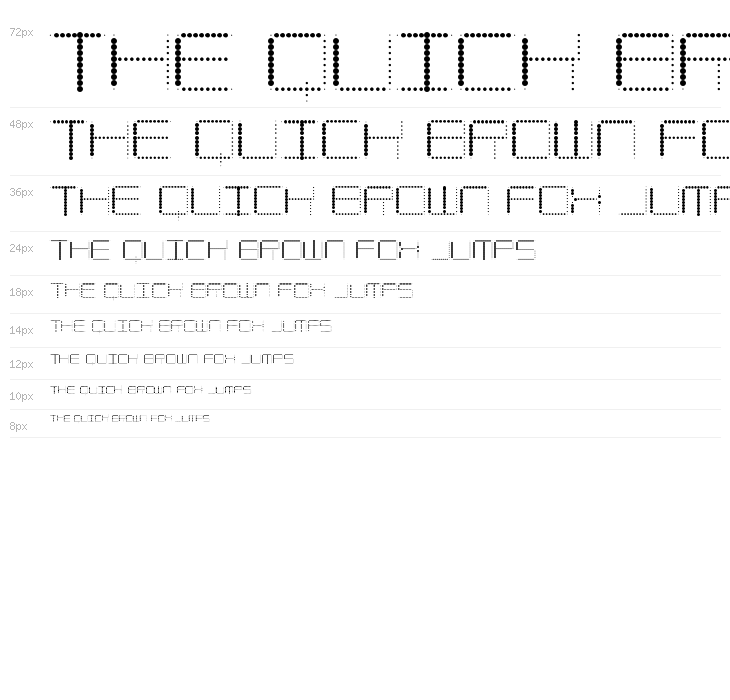 Amaya Technical Dots Regular Waterfall