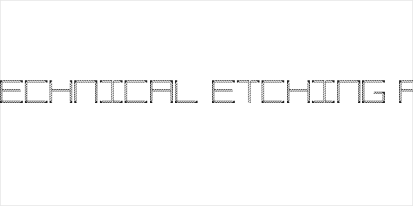 Amaya Technical Etching Regular Logo