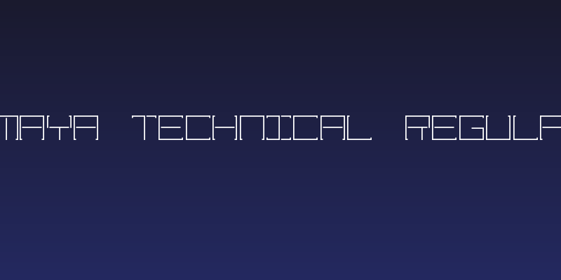 Amaya Technical Regular Social Header