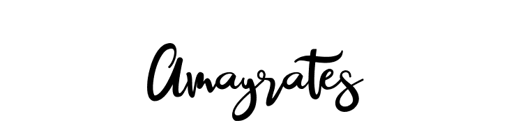 Amayrates  नि: शुल्क फ़ॉन्ट्स डाउनलोड