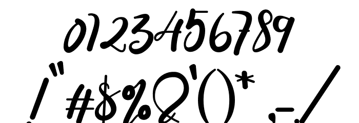 Amayrates Font OTHER CHARS
