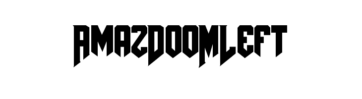 AmazDooMLeft Font