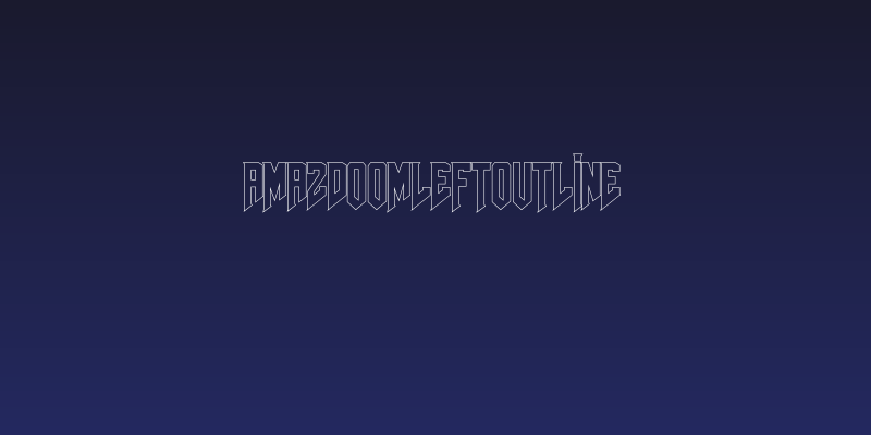 AmazDooMLeftOutline Social Header