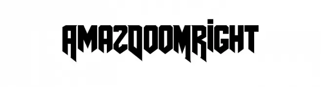 AmazDooMRight  नि: शुल्क फ़ॉन्ट्स डाउनलोड