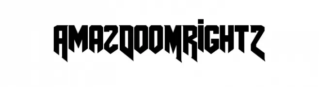 AmazDooMRight2  नि: शुल्क फ़ॉन्ट्स डाउनलोड