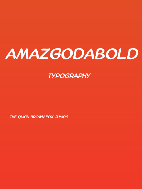 AmazGoDaBold Poster