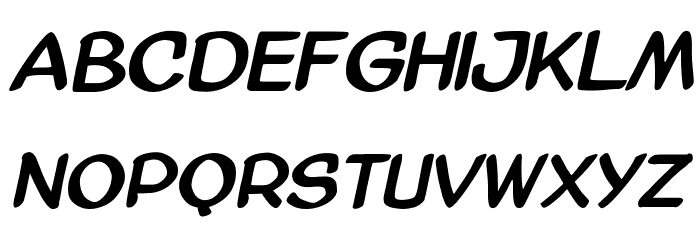 AmazGoDaBold Font LOWERCASE