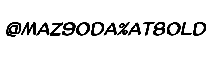 AmazGoDaMatBold  Free Fonts Download