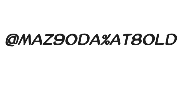 AmazGoDaMatBold Logo