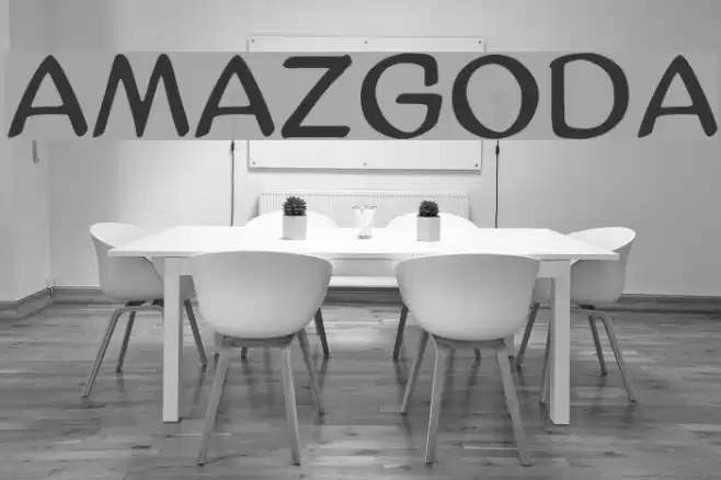 AmazGoDa Font examples