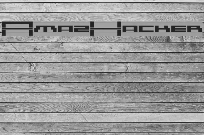 AmazHacker Font examples