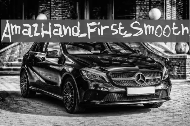 AmazHand_First_Smooth Font examples