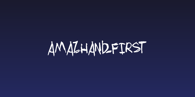 AmazHand_First Social Header