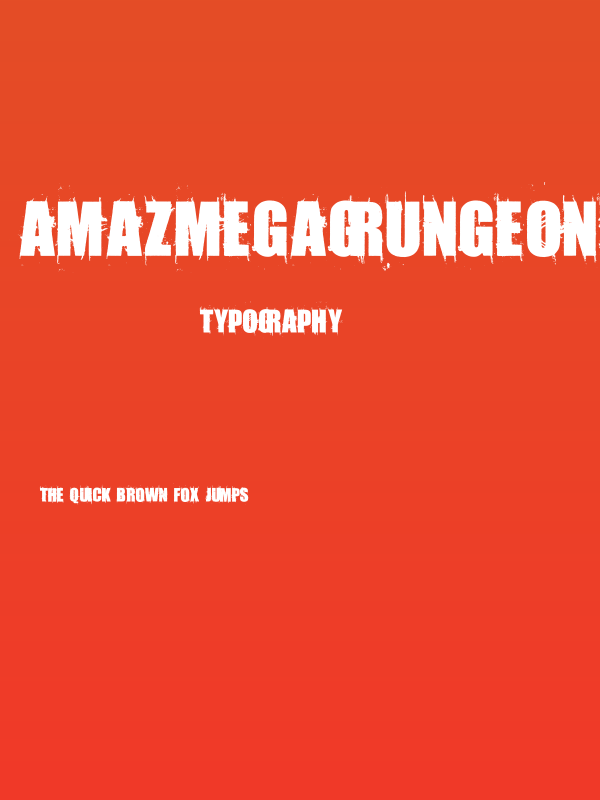 AmazMegaGrungeOne Poster