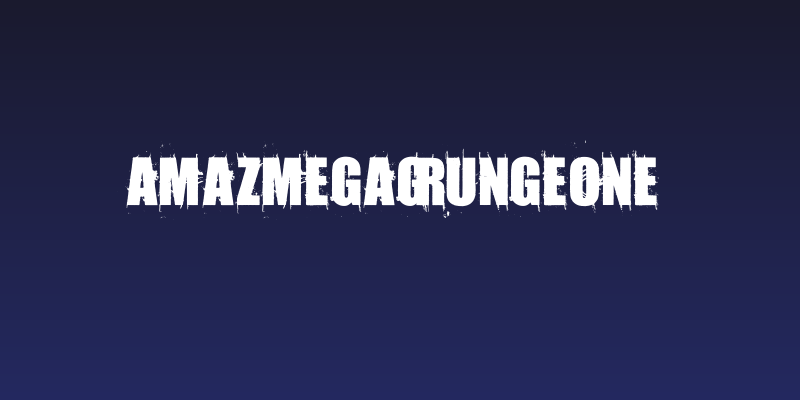AmazMegaGrungeOne Social Header