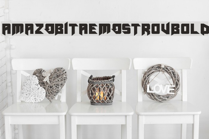 AmazObitaemOstrovBold Font examples