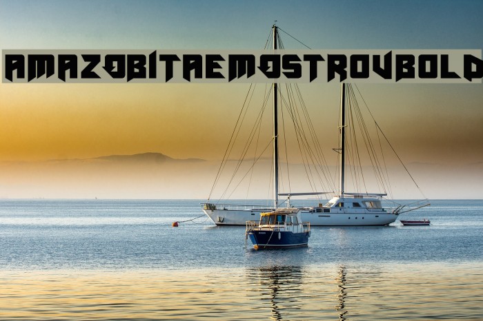 AmazObitaemOstrovBold Font examples