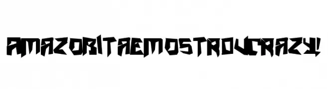 AmazObitaemOstrovCrazy!  フリーフォントのダウンロード