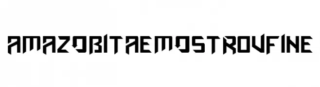AmazObitaemOstrovFine  フリーフォントのダウンロード