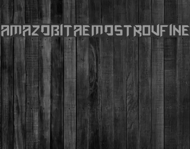 AmazObitaemOstrovFine Font examples