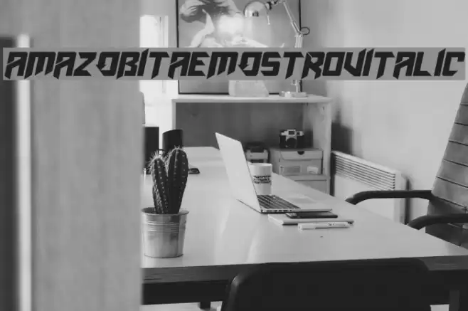 AmazObitaemOstrovItalic Font examples