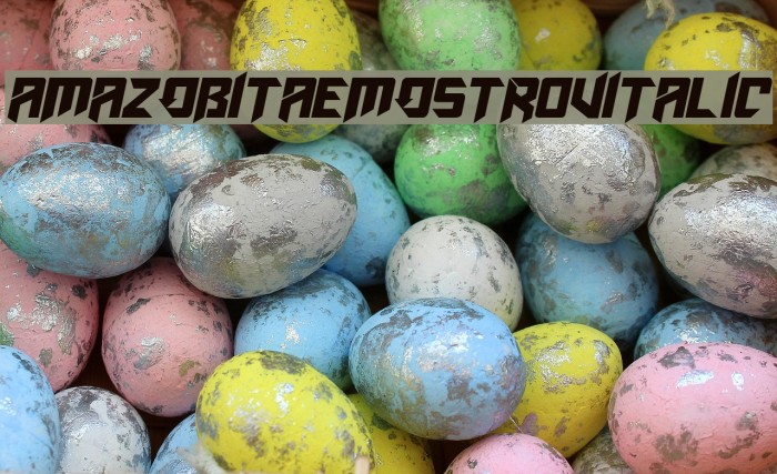 AmazObitaemOstrovItalic Font examples