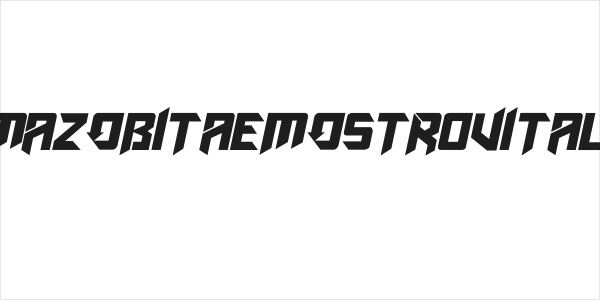 AmazObitaemOstrovItalic Logo