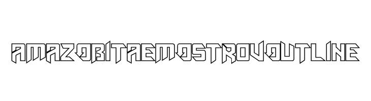 AmazObitaemOstrovOutline  Free Fonts Download