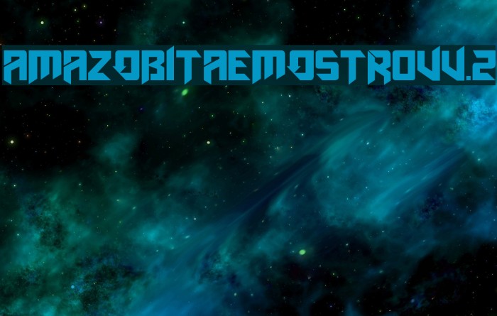 AmazObitaemOstrovV.2 Font examples
