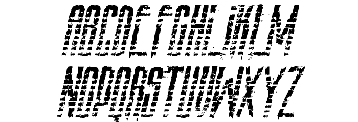 AmazS.T.A.L.K.E.R.Italic Font LOWERCASE