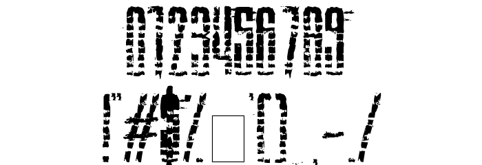 AmazS.T.A.L.K.E.R.v.3.0 Font OTHER CHARS