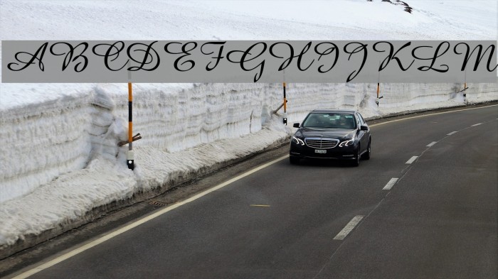 Amaze Normal Font examples