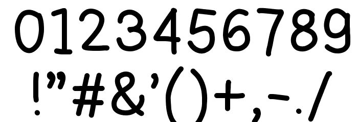 Amaze Font OTHER CHARS